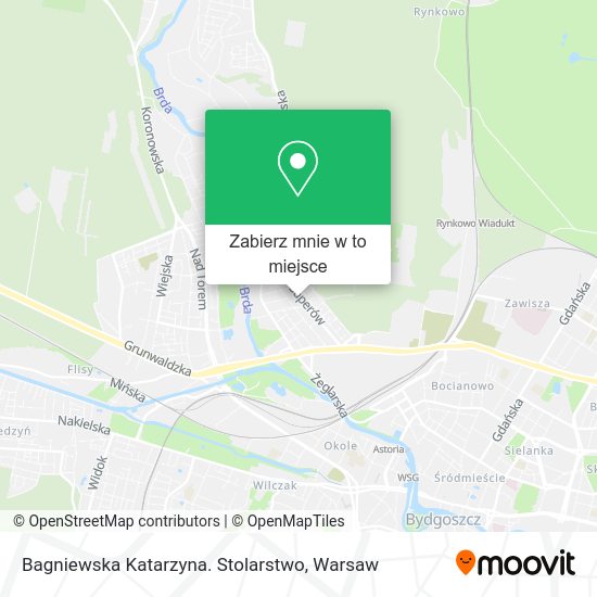 Mapa Bagniewska Katarzyna. Stolarstwo