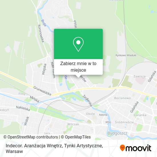 Mapa Indecor. Aranżacja Wnętrz, Tynki Artystyczne