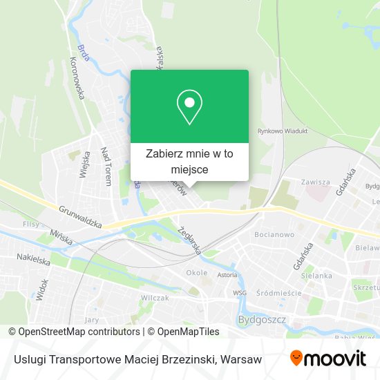 Mapa Uslugi Transportowe Maciej Brzezinski