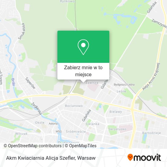 Mapa Akm Kwiaciarnia Alicja Szefler