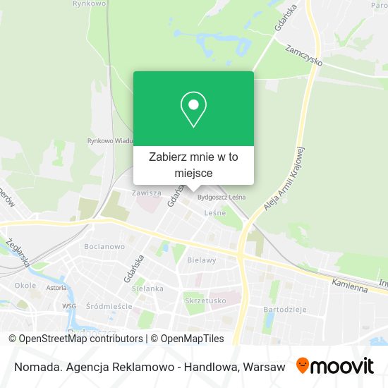 Mapa Nomada. Agencja Reklamowo - Handlowa