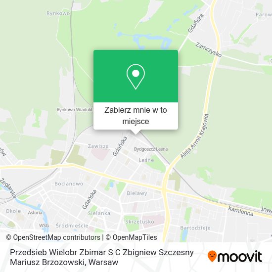 Mapa Przedsieb Wielobr Zbimar S C Zbigniew Szczesny Mariusz Brzozowski