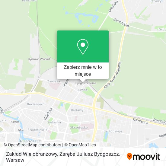 Mapa Zakład Wielobranżowy, Zaręba Juliusz Bydgoszcz