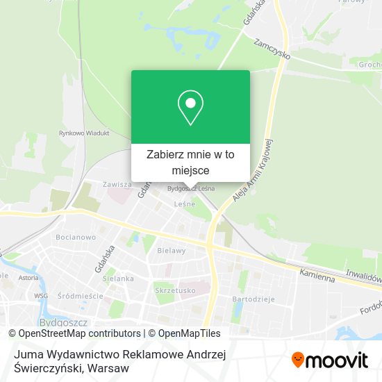 Mapa Juma Wydawnictwo Reklamowe Andrzej Świerczyński