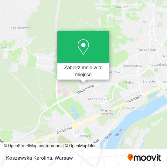 Mapa Koszewska Karolina