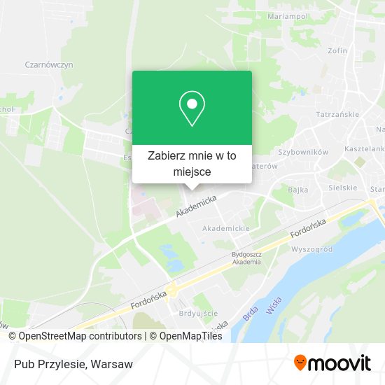 Mapa Pub Przylesie