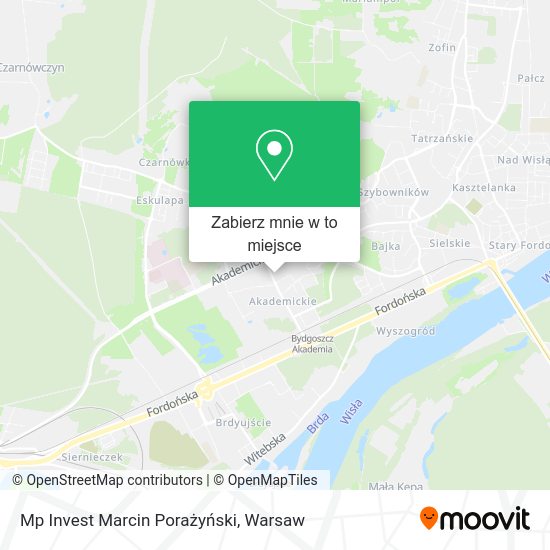 Mapa Mp Invest Marcin Porażyński