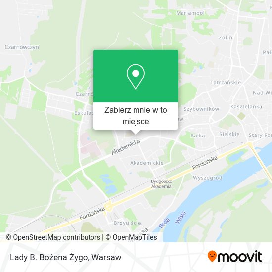 Mapa Lady B. Bożena Żygo