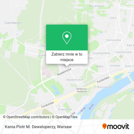 Mapa Kania Piotr M. Deweloperzy