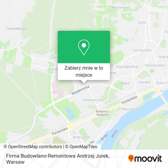 Mapa Firma Budowlano-Remontowa Andrzej Jurek