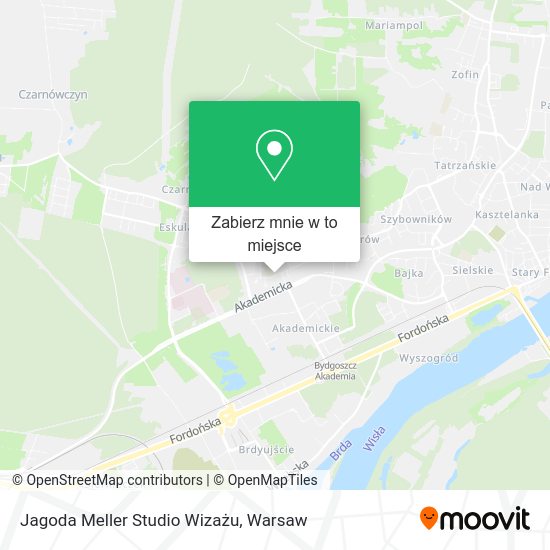 Mapa Jagoda Meller Studio Wizażu