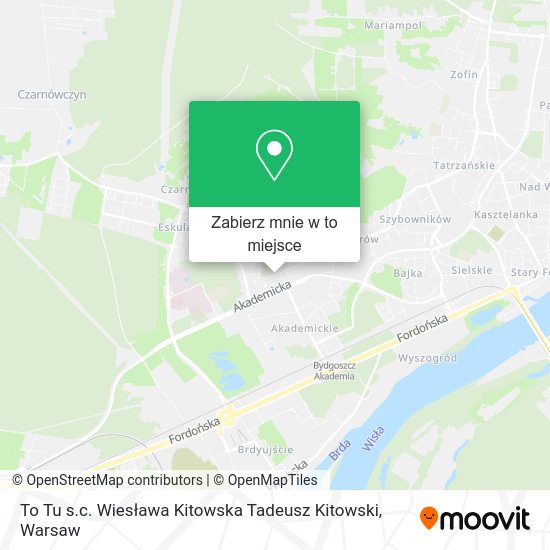 Mapa To Tu s.c. Wiesława Kitowska Tadeusz Kitowski