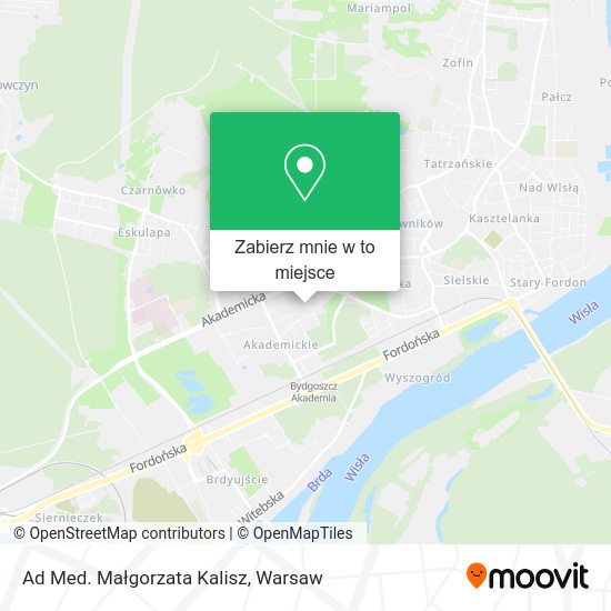 Mapa Ad Med. Małgorzata Kalisz