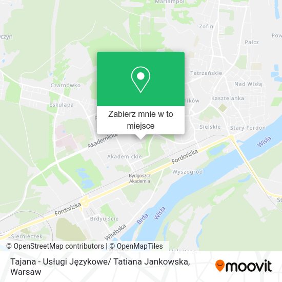 Mapa Tajana - Usługi Językowe/ Tatiana Jankowska