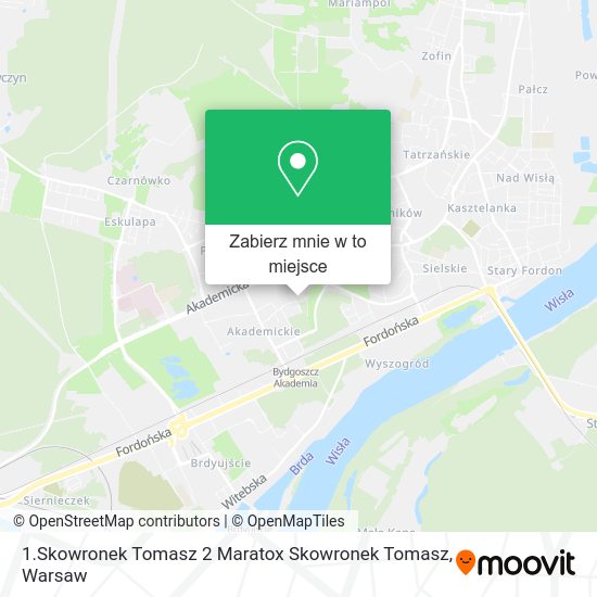 Mapa 1.Skowronek Tomasz 2 Maratox Skowronek Tomasz