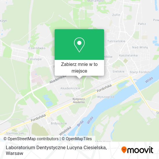 Mapa Laboratorium Dentystyczne Lucyna Ciesielska