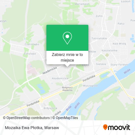 Mapa Mozaika Ewa Płotka