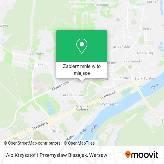 Mapa Aib Krzysztof i Przemyslaw Blazejak