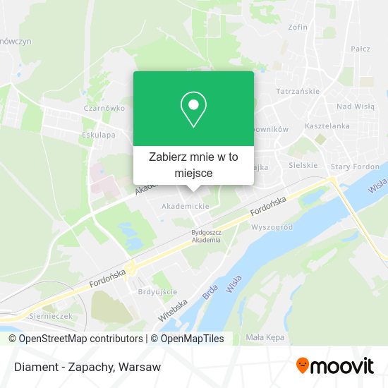 Mapa Diament - Zapachy