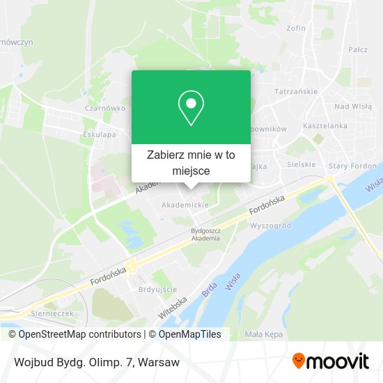 Mapa Wojbud Bydg. Olimp. 7