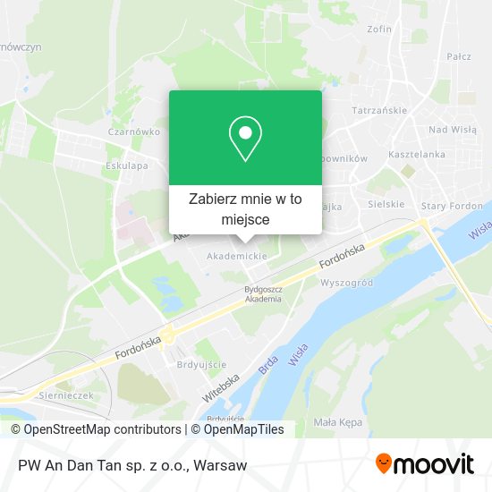 Mapa PW An Dan Tan sp. z o.o.