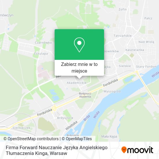 Mapa Firma Forward Nauczanie Języka Angielskiego Tłumaczenia Kinga