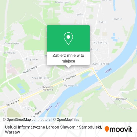 Mapa Usługi Informatyczne Largon Sławomir Samodulski