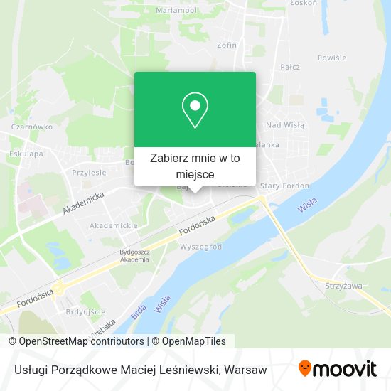 Mapa Usługi Porządkowe Maciej Leśniewski