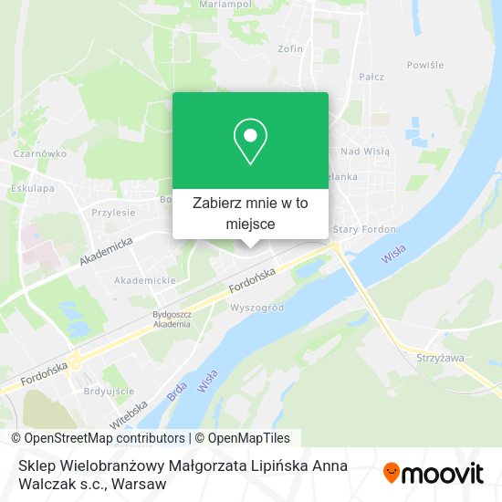 Mapa Sklep Wielobranżowy Małgorzata Lipińska Anna Walczak s.c.