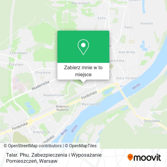 Mapa Talar. Phu. Zabezpieczenia i Wyposażanie Pomieszczeń