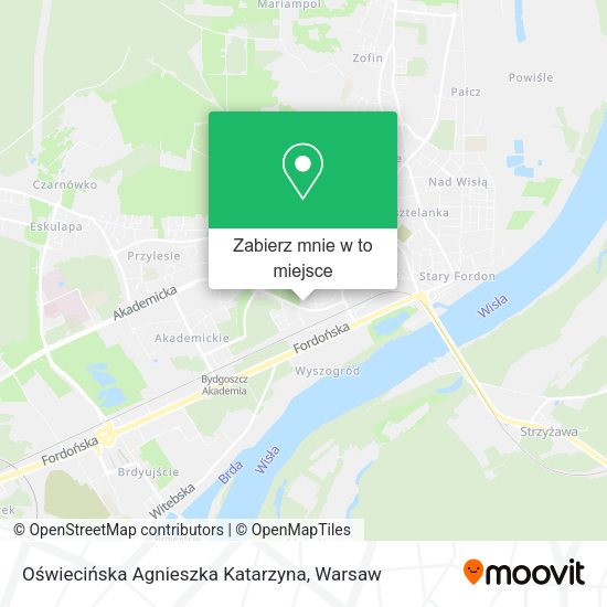 Mapa Oświecińska Agnieszka Katarzyna