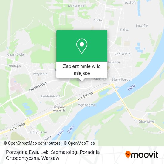 Mapa Porządna Ewa, Lek. Stomatolog. Poradnia Ortodontyczna