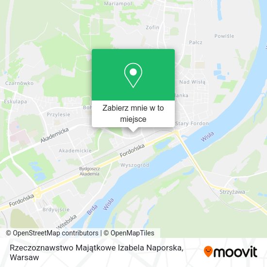 Mapa Rzeczoznawstwo Majątkowe Izabela Naporska