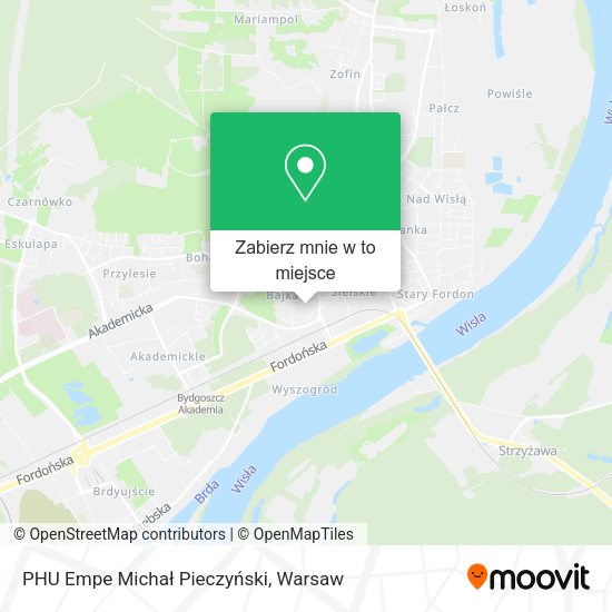 Mapa PHU Empe Michał Pieczyński