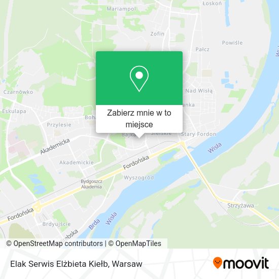 Mapa Elak Serwis Elżbieta Kiełb