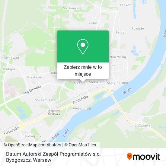 Mapa Datum Autorski Zespół Programistów s.c. Bydgoszcz