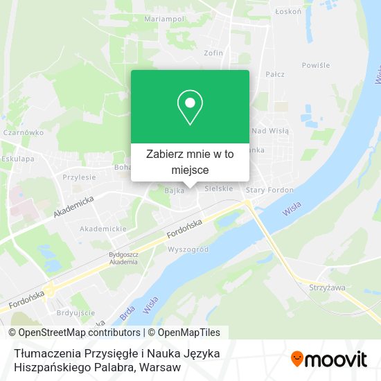 Mapa Tłumaczenia Przysięgłe i Nauka Języka Hiszpańskiego Palabra