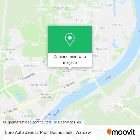 Mapa Euro Auto Janusz Piotr Bochucinski