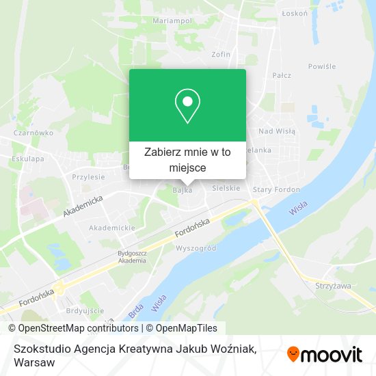 Mapa Szokstudio Agencja Kreatywna Jakub Woźniak