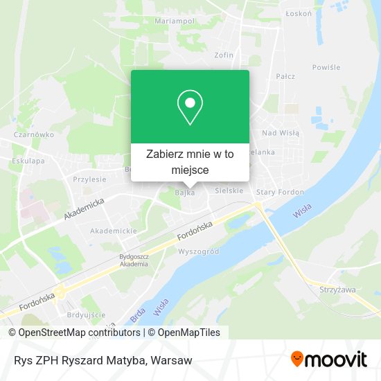 Mapa Rys ZPH Ryszard Matyba