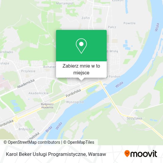 Mapa Karol Beker Usługi Programistyczne