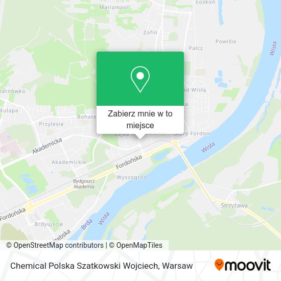 Mapa Chemical Polska Szatkowski Wojciech