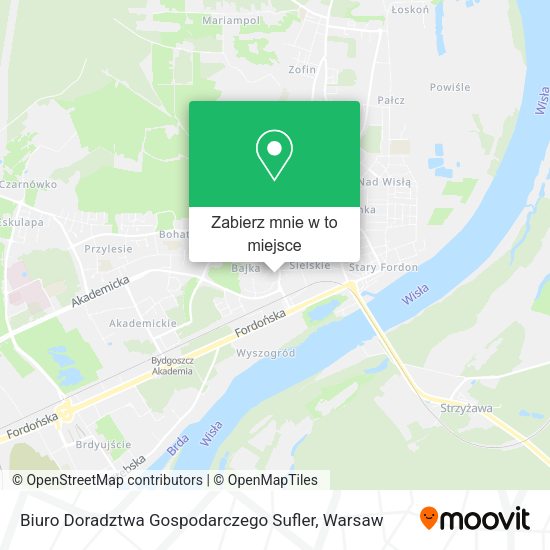 Mapa Biuro Doradztwa Gospodarczego Sufler