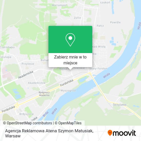 Mapa Agencja Reklamowa Atena Szymon Matusiak