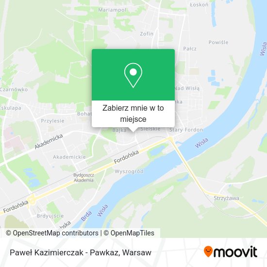 Mapa Paweł Kazimierczak - Pawkaz