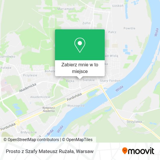 Mapa Prosto z Szafy Mateusz Rużała