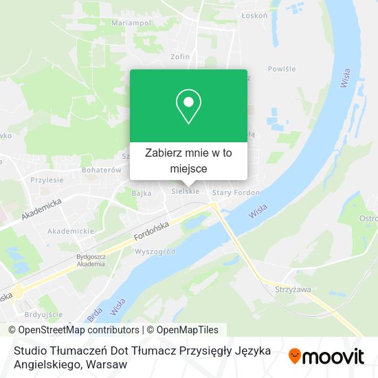 Mapa Studio Tłumaczeń Dot Tłumacz Przysięgły Języka Angielskiego