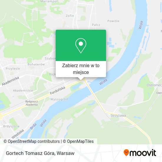 Mapa Gortech Tomasz Góra