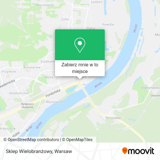 Mapa Sklep Wielobranżowy