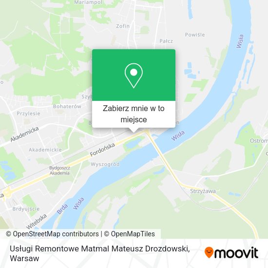 Mapa Usługi Remontowe Matmal Mateusz Drozdowski